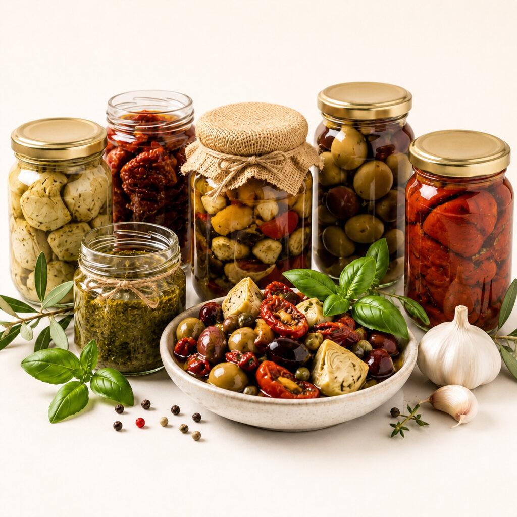 Conserve e sott’olio