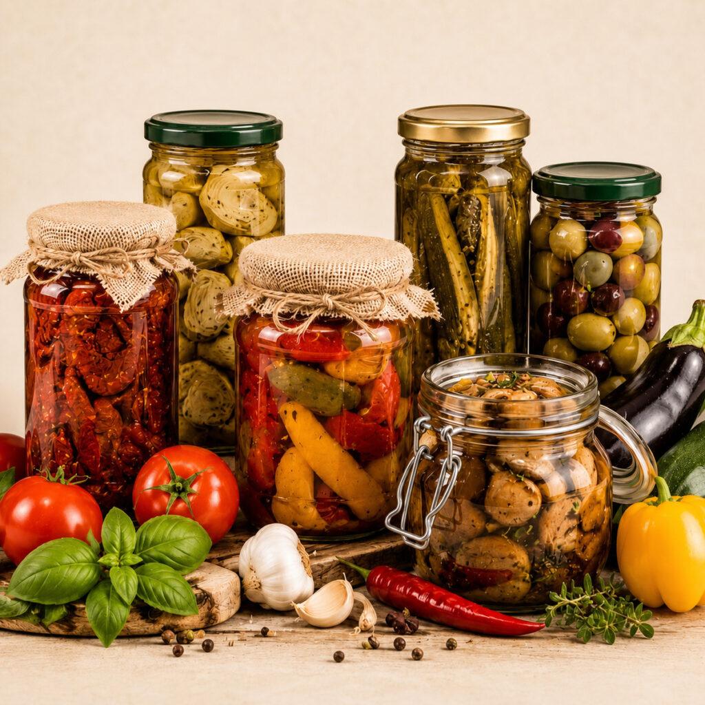 Selezione Conserve e vegetali