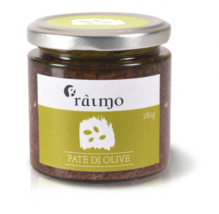 Pate' di olive nere leccino