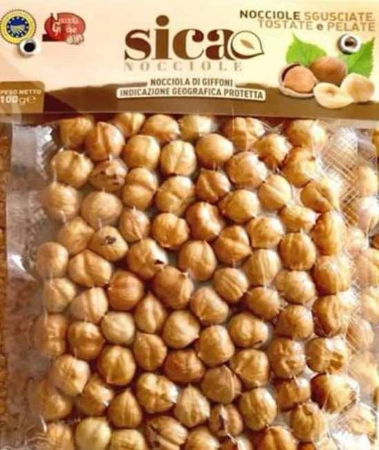 Nocciole tostate e pelate 5 Kg.