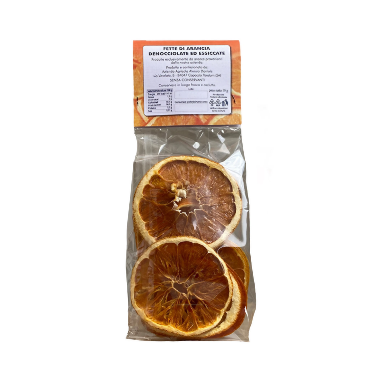 Fette essiccate arancia da 50g